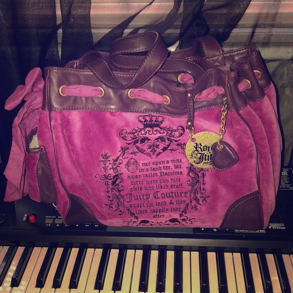 ❤️ Purple Fuzzy 🔥 Juicy Couture Purse